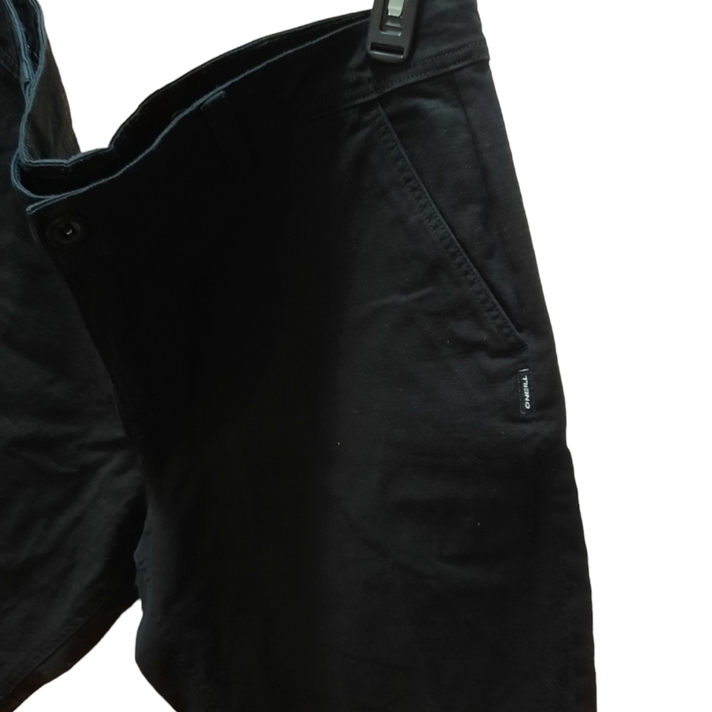 O'neill Men's Black Flat Front Surfer Shorts - Picture 8 of 11